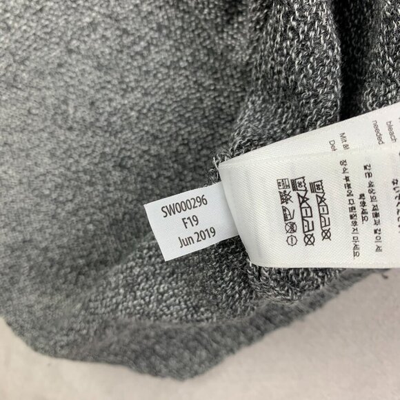 Smartwool Mens Sweater XL Gray Heather Ripple Ridge 1/2 Zip Pullover Long Sleeve - Picture 6 of 7